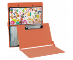 WhiteCoat Clipboard® - Coral Child Life Specialist Edition